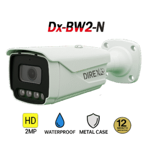 خرید دوربین مداربسته Direx DX-BW2-N | AHD ۲ مگاپیکسل با دید در شب رنگی و بدنه ضد آب