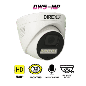 خرید دوربین مداربسته Direx DX-DW5-MP | AHD 5 مگاپیکسل با دید در شب رنگی و ضبط صدا